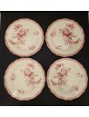ASSIETTES PLATES SARREGUEMINES MODELE FONTANGES