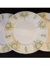 ASSIETTES PLATES SARREGUEMINES MODELE LYS