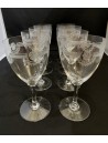 VERRES A VIN MODELE "MANON" DE ST LOUIS