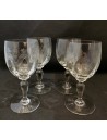 VERRES GRAVES DE LA CRISTALLERIE DE PORTIEUX