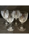 VERRES GRAVES DE LA CRISTALLERIE DE PORTIEUX