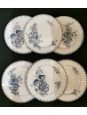 ASSIETTES MODELE "VEGA" DE SARREGUEMINES