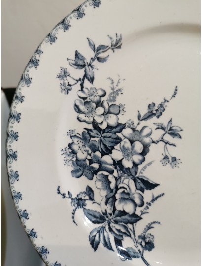 ASSIETTES MODELE "VEGA" DE SARREGUEMINES