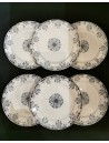 ASSIETTES MODELE "MIGNON" DE SARREGUEMINES