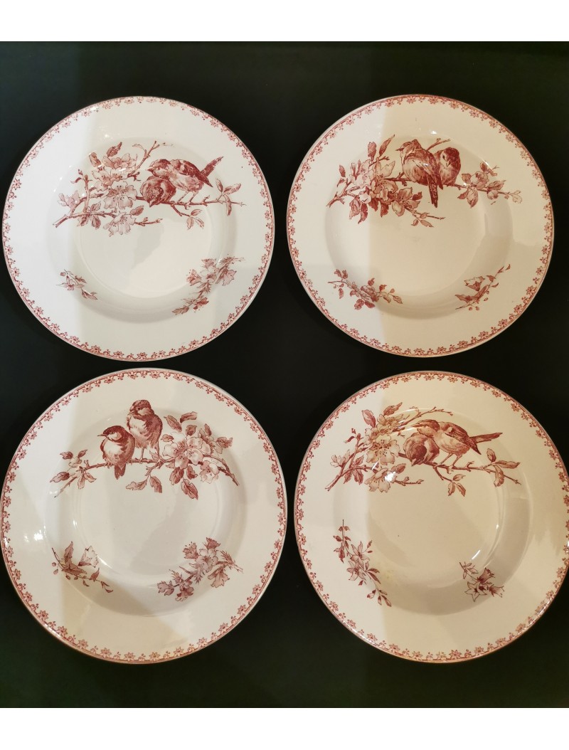 ASSIETTES CREUSES MODELE FAVORI DE SARREGUEMINES